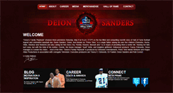 Desktop Screenshot of deionsanders21.com